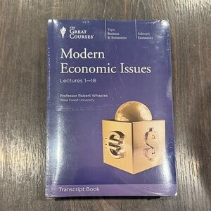 NWT The Great Courses Modern Economic Issues Transcript Book guidebook&dvd 2:12